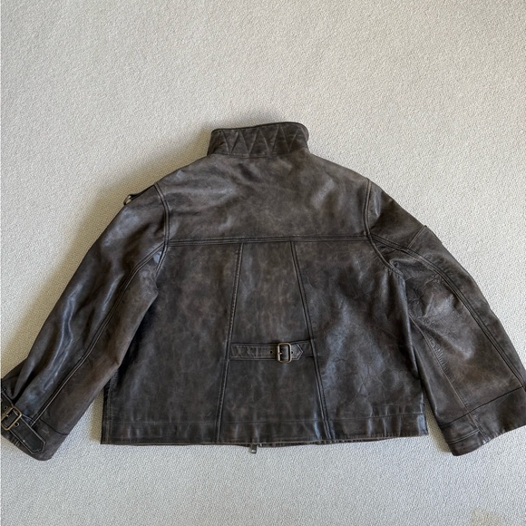 We the Free People Skyline Leather Jacket Size M - Picture 6 of 13